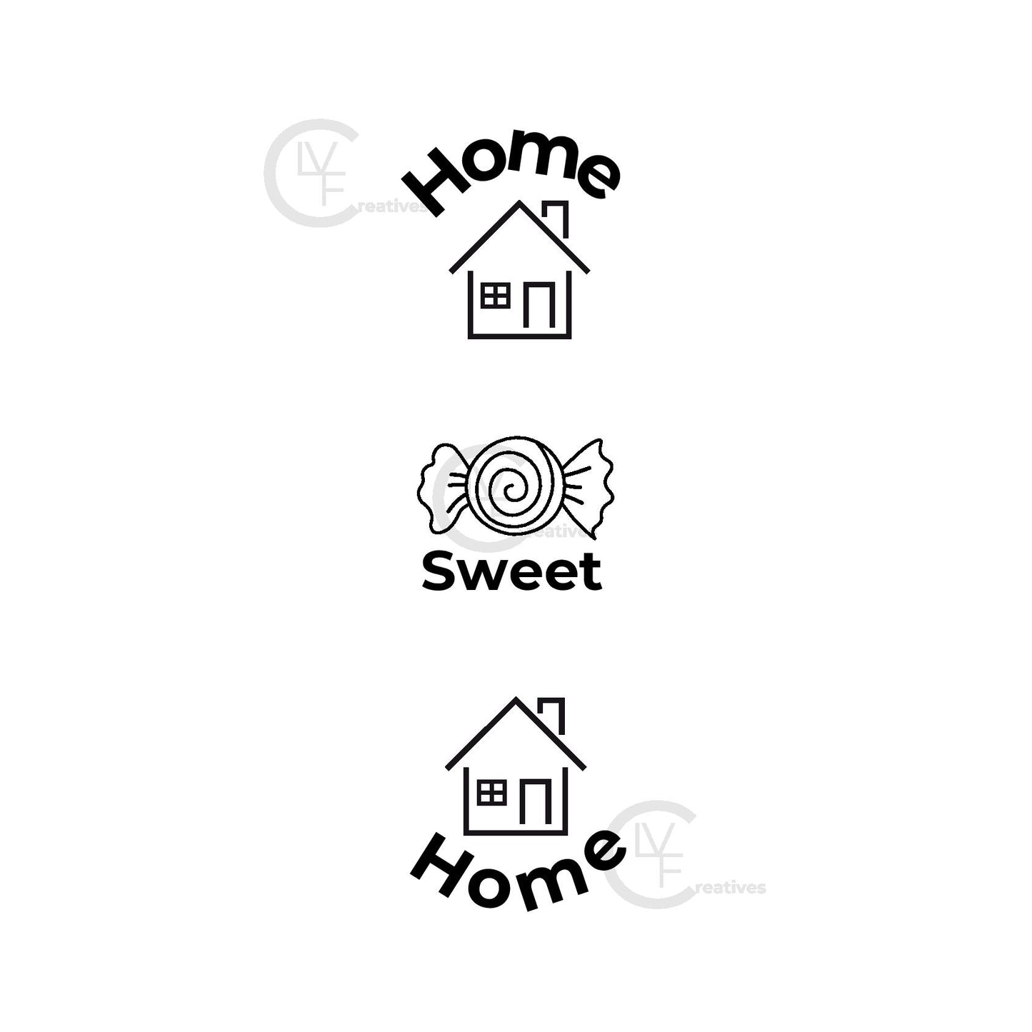 Home Sweet Home, Home Decor Print, Digital Download