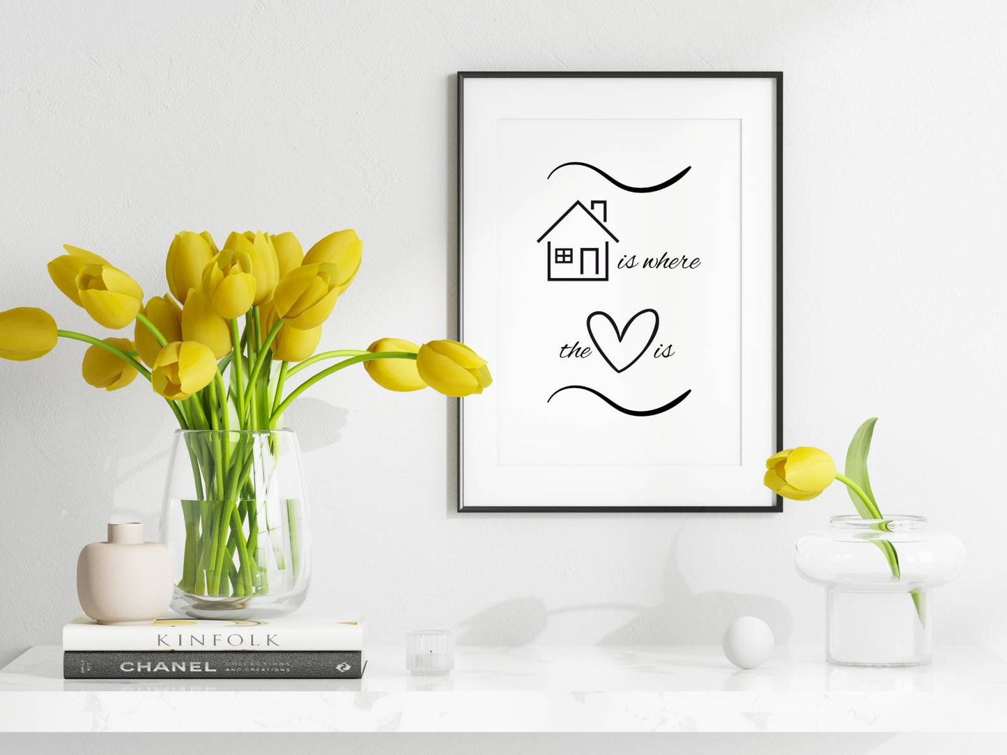 Home is Where the Heart Is, Home Decor Print, Digital Download